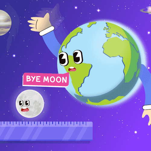 Is the moon slowly drifting away from Earth?